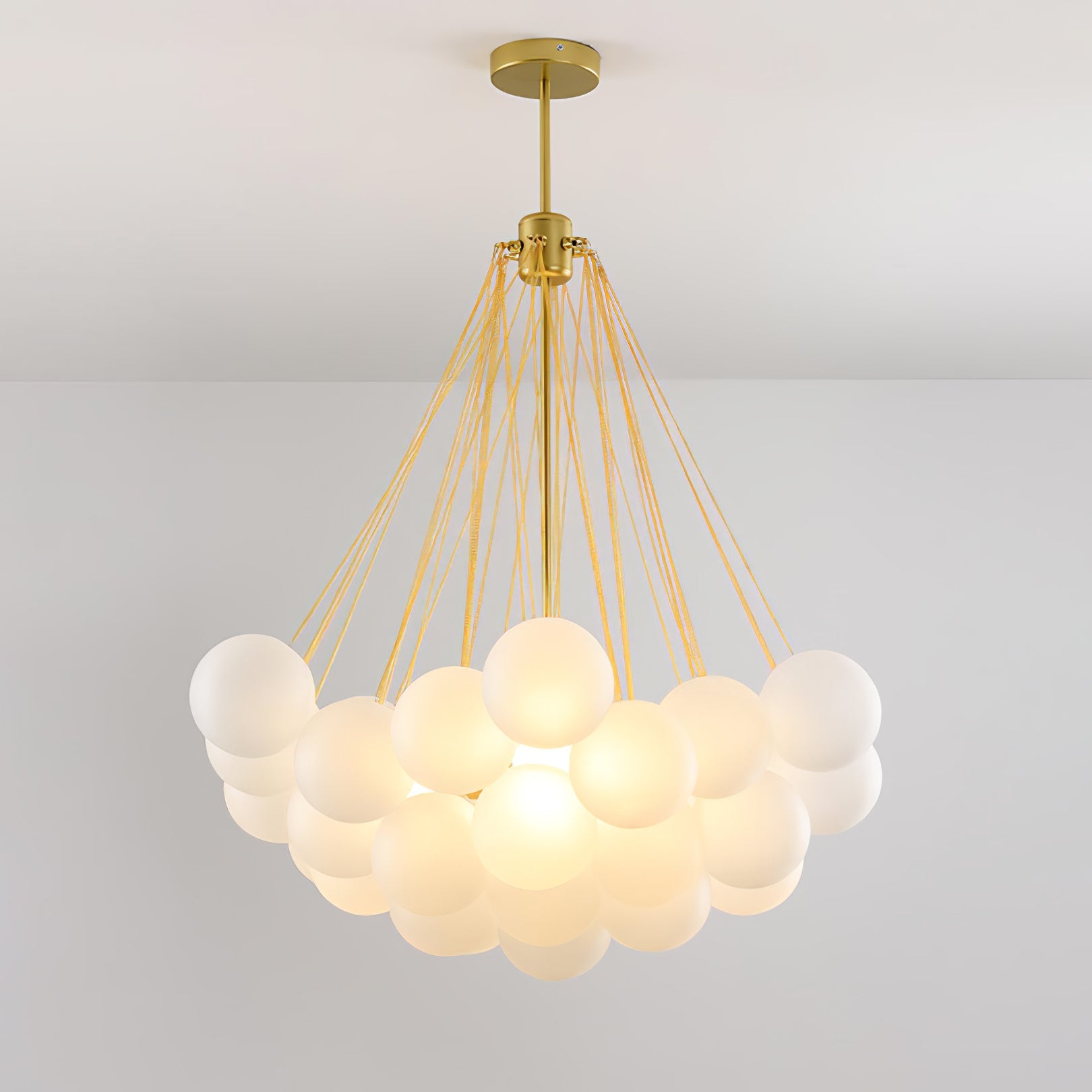 Modern Bubble Chandelier – Statement Pendant Ceiling Light