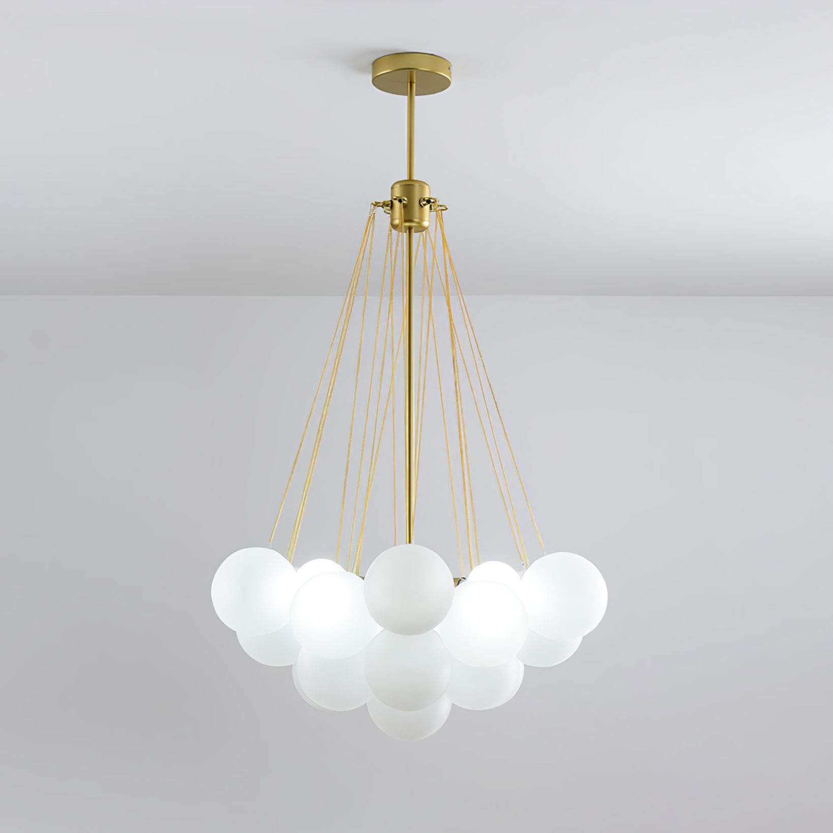 Modern Bubble Chandelier – Statement Pendant Ceiling Light