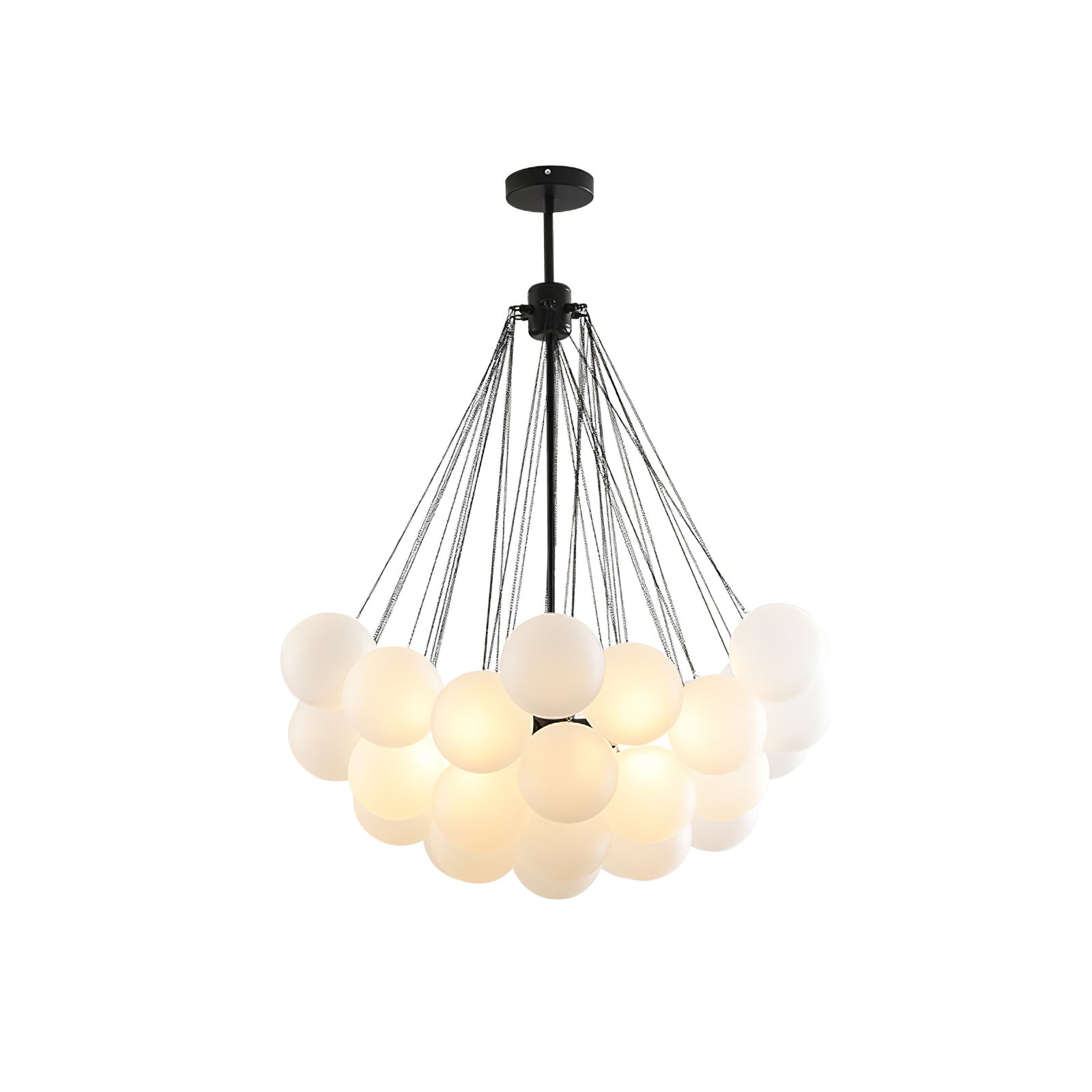 Modern Bubble Chandelier – Statement Pendant Ceiling Light
