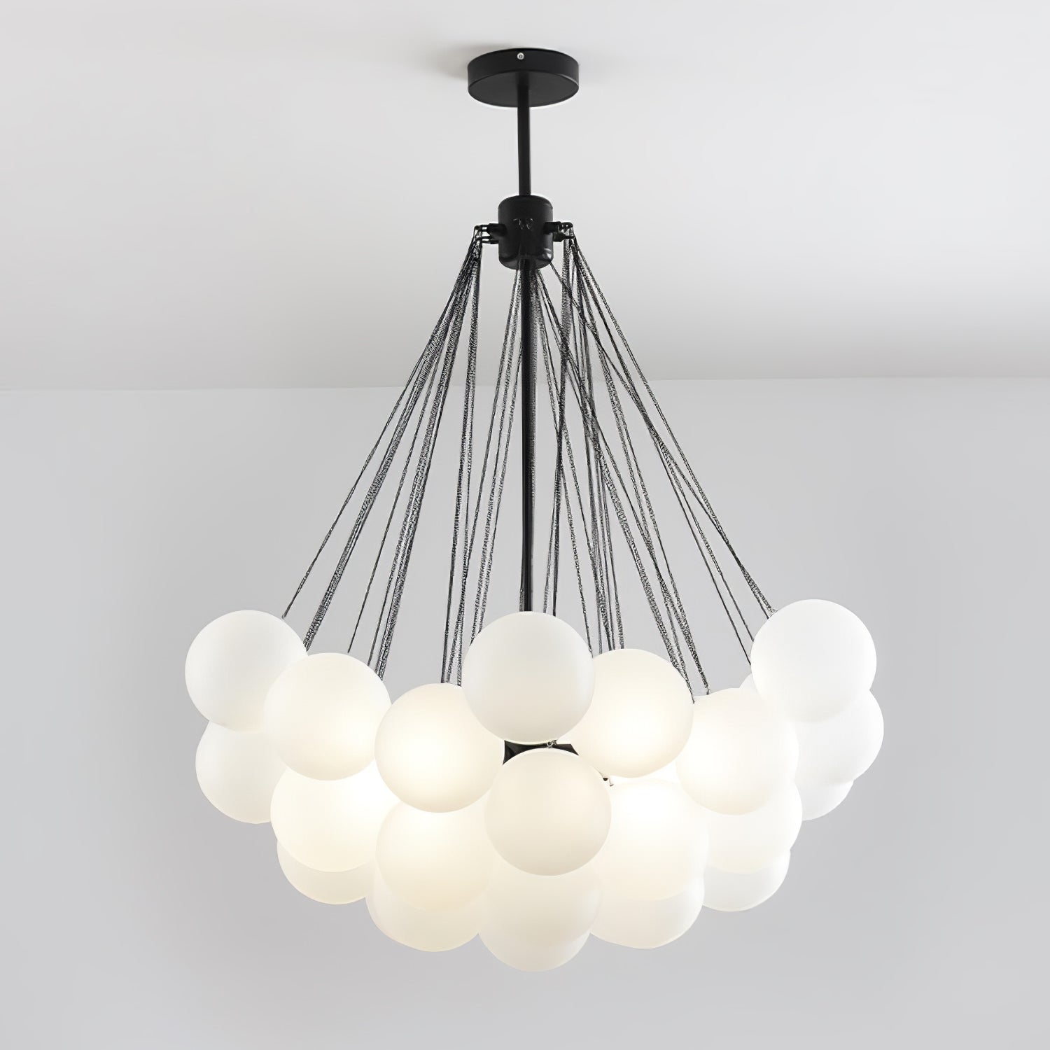 Modern Bubble Chandelier – Statement Pendant Ceiling Light
