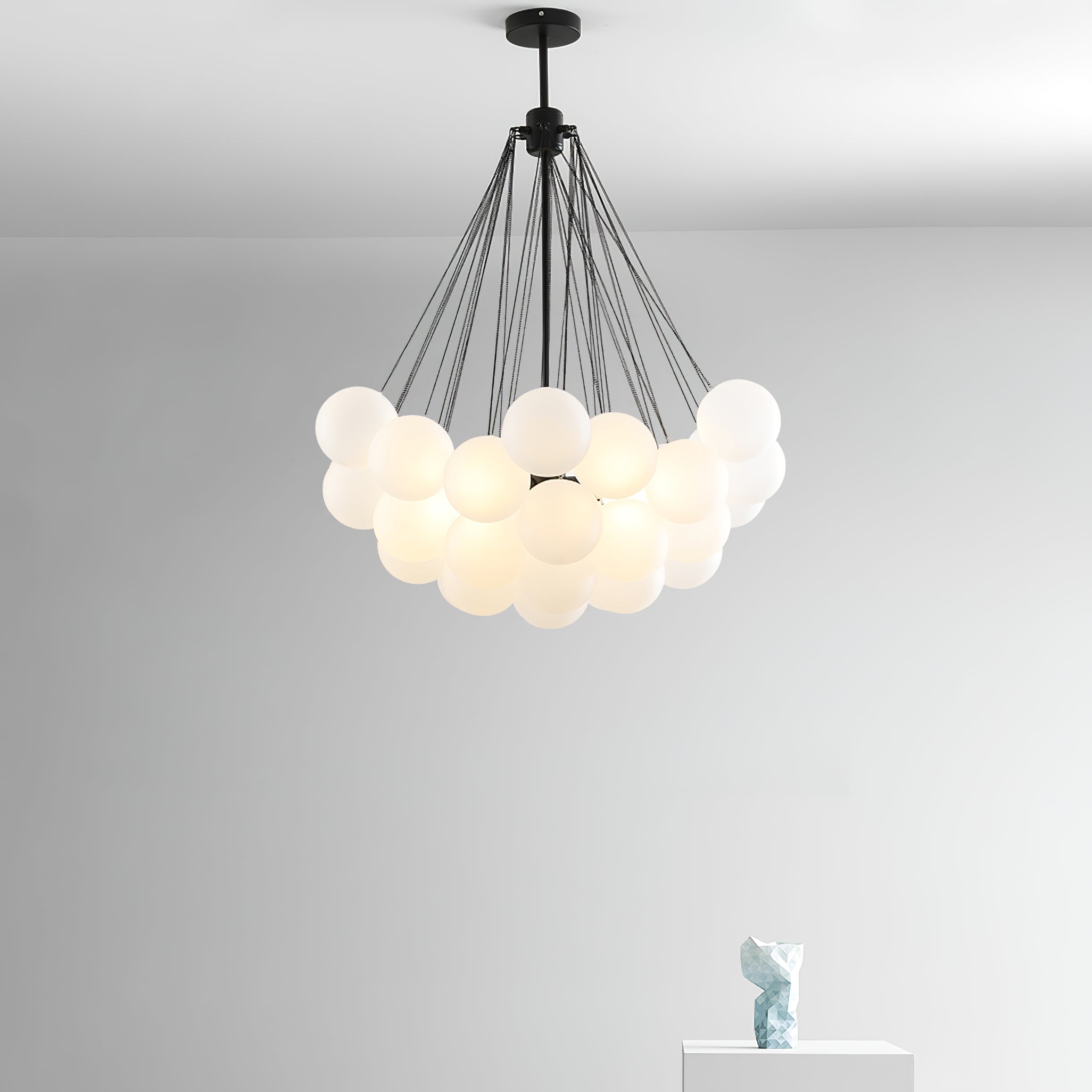 Modern Bubble Chandelier – Statement Pendant Ceiling Light