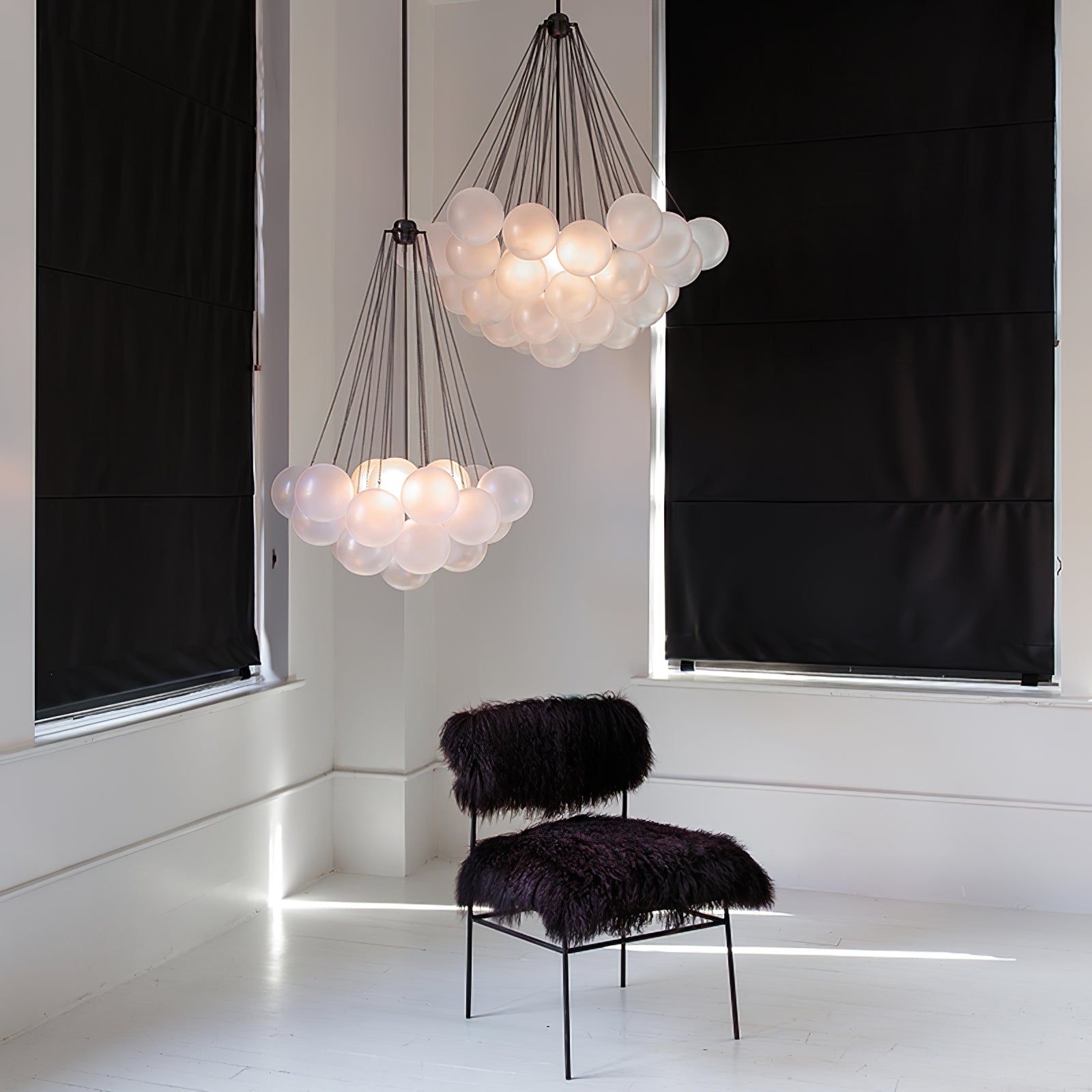 Modern Bubble Chandelier – Statement Pendant Ceiling Light