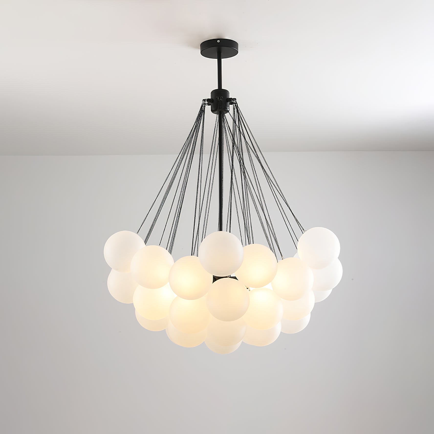 Modern Bubble Chandelier – Statement Pendant Ceiling Light