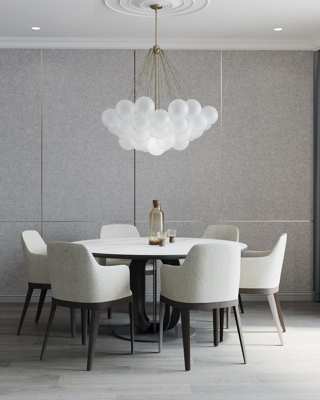 Modern Bubble Chandelier – Statement Pendant Ceiling Light