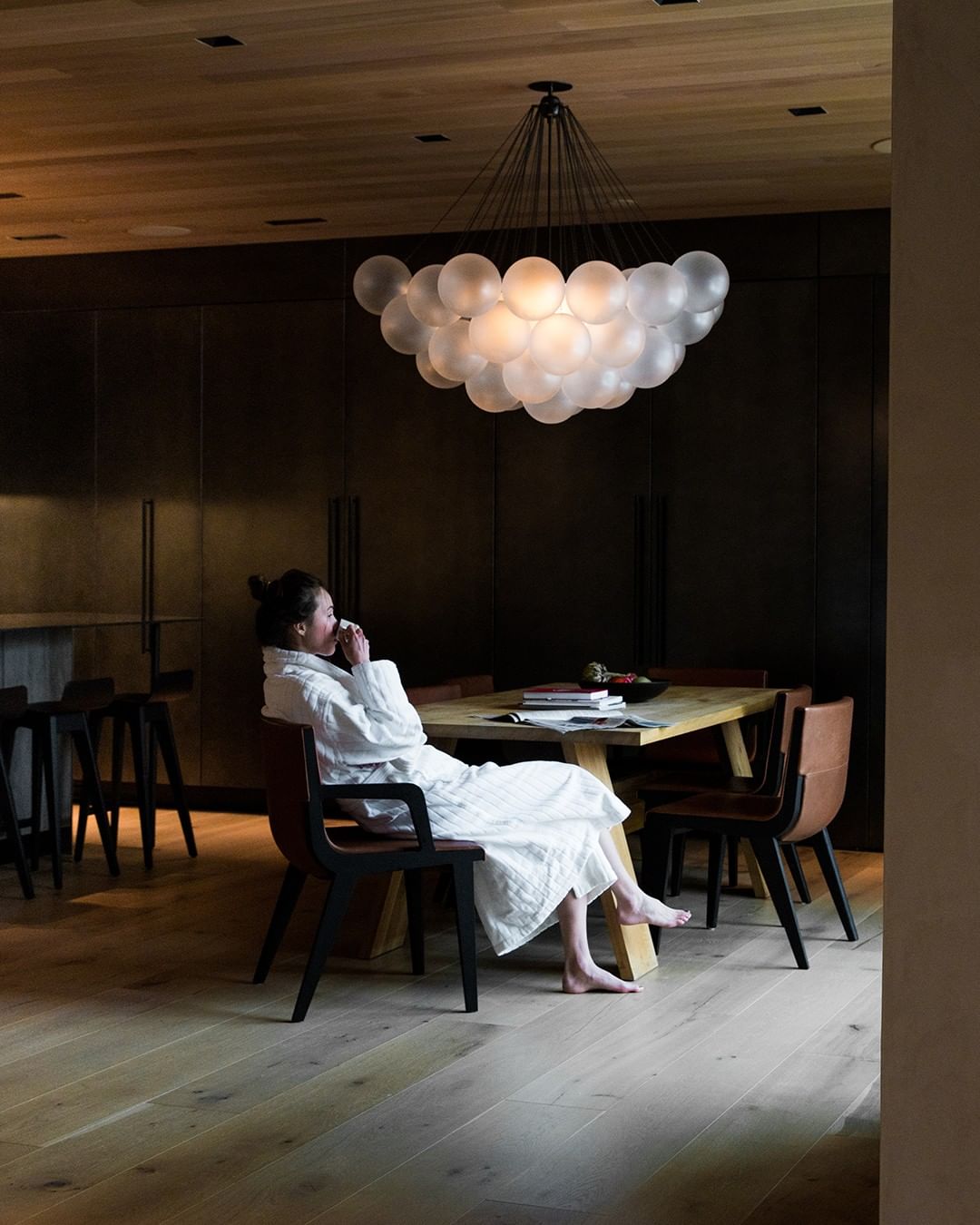 Modern Bubble Chandelier – Statement Pendant Ceiling Light