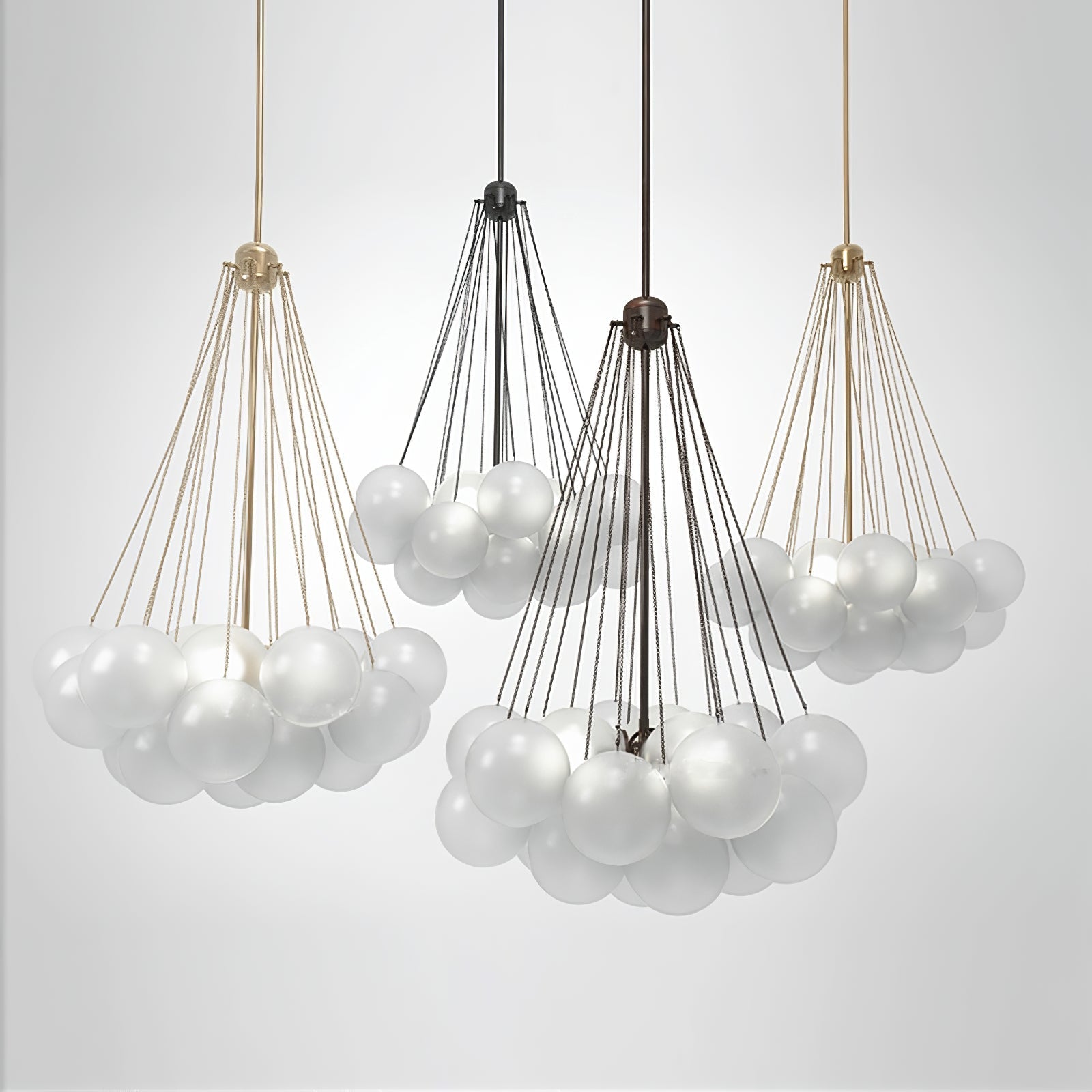 Modern Bubble Chandelier – Statement Pendant Ceiling Light