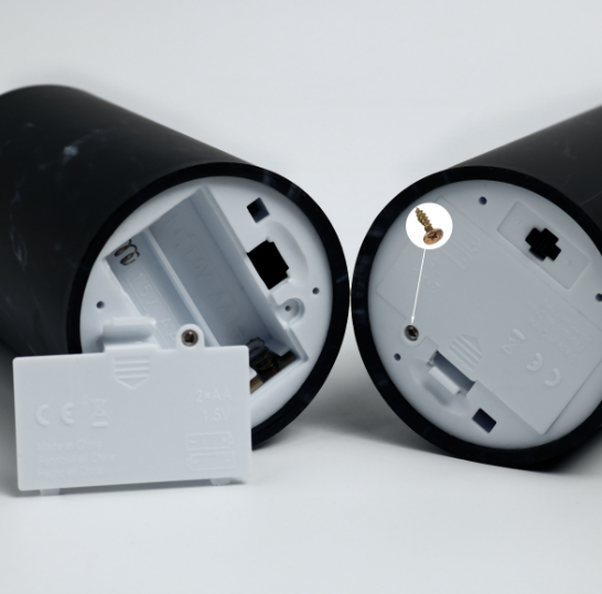 LED Flameless Marble Candle Lights 3-Piece Set