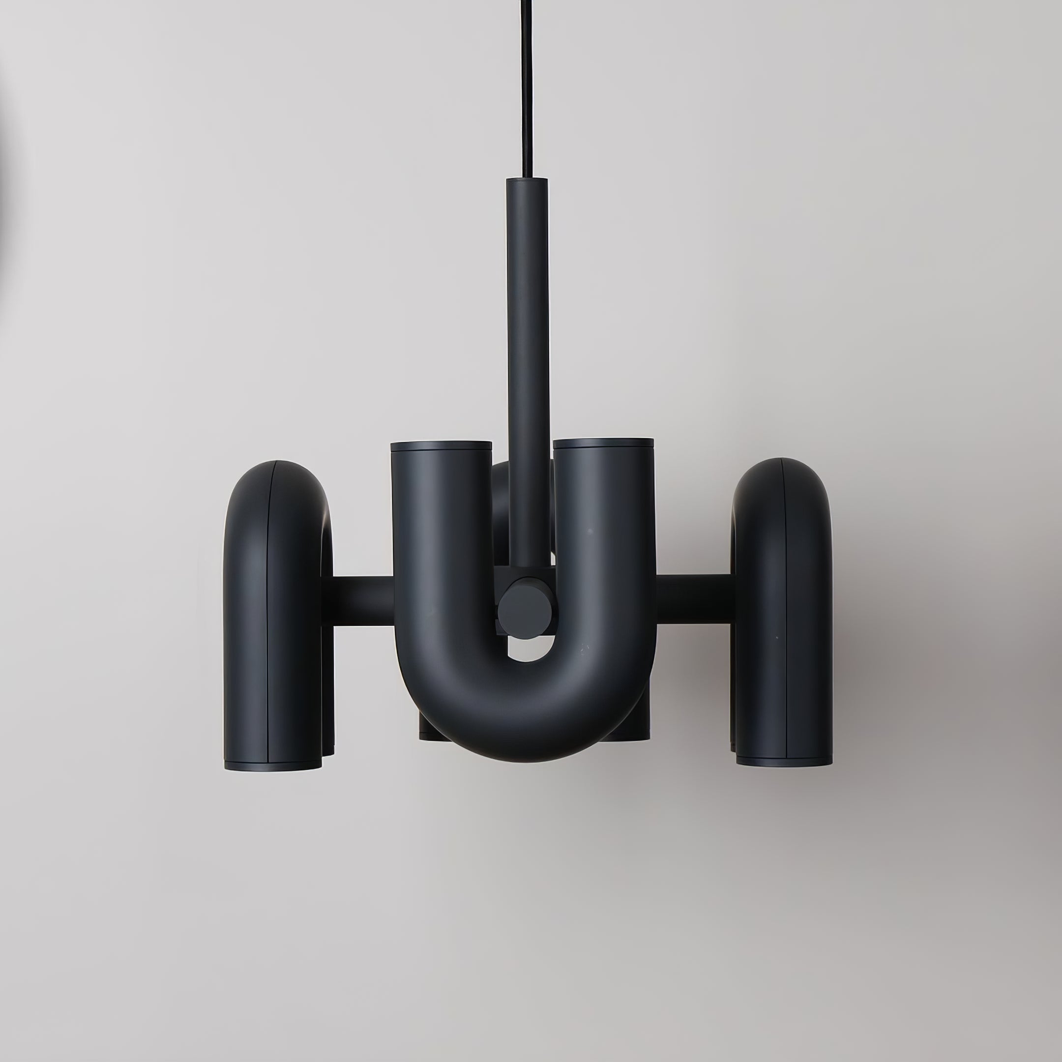 Contemporary Cirkus Chandelier – Sculptural U-Shaped Ceiling Light
