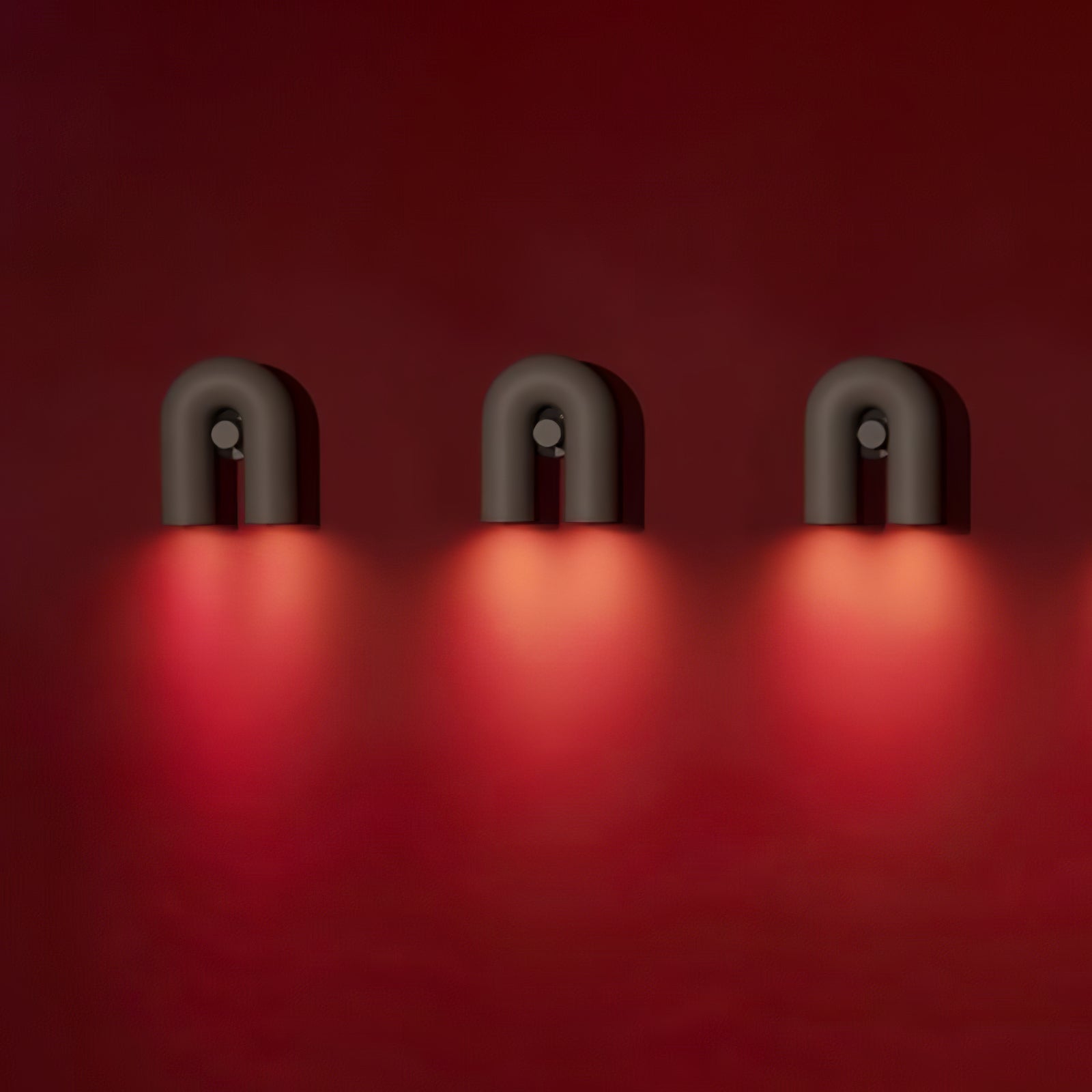 Contemporary U-Shape Wall Light