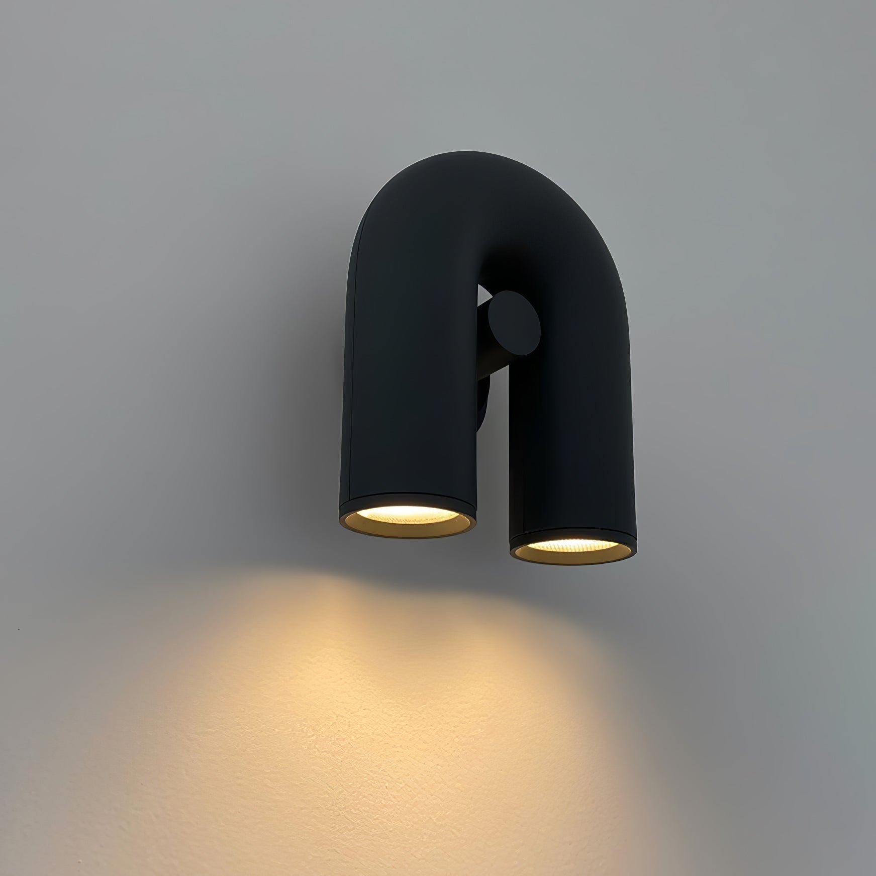 Contemporary U-Shape Wall Light