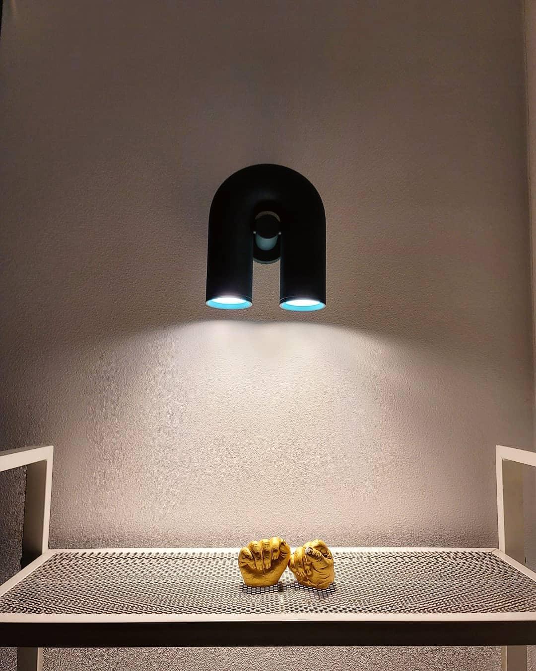 Contemporary U-Shape Wall Light