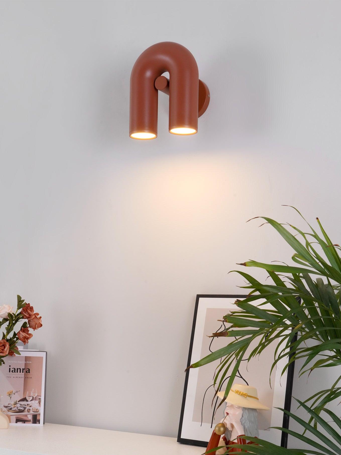 Contemporary U-Shape Wall Light