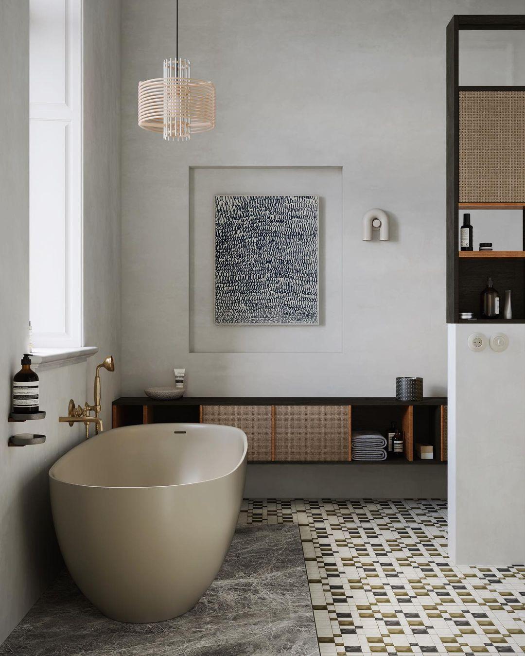 Contemporary U-Shape Wall Light