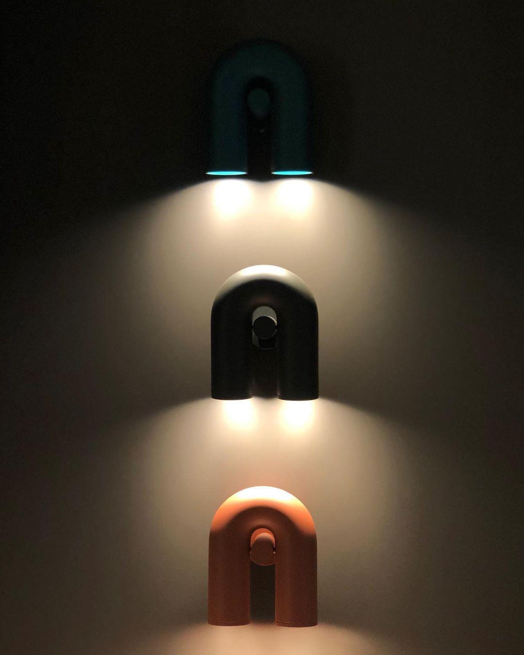 Contemporary U-Shape Wall Light