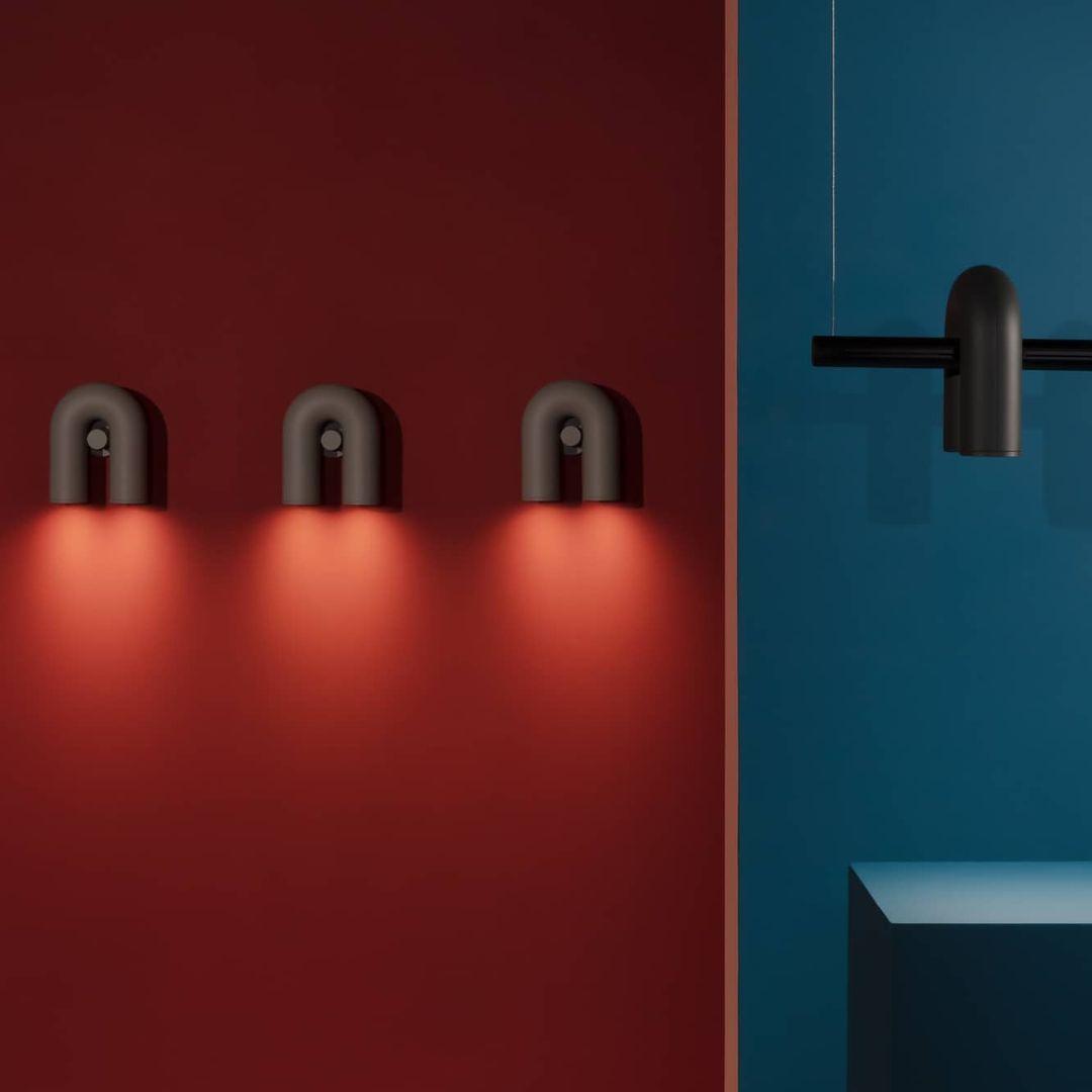 Contemporary U-Shape Wall Light