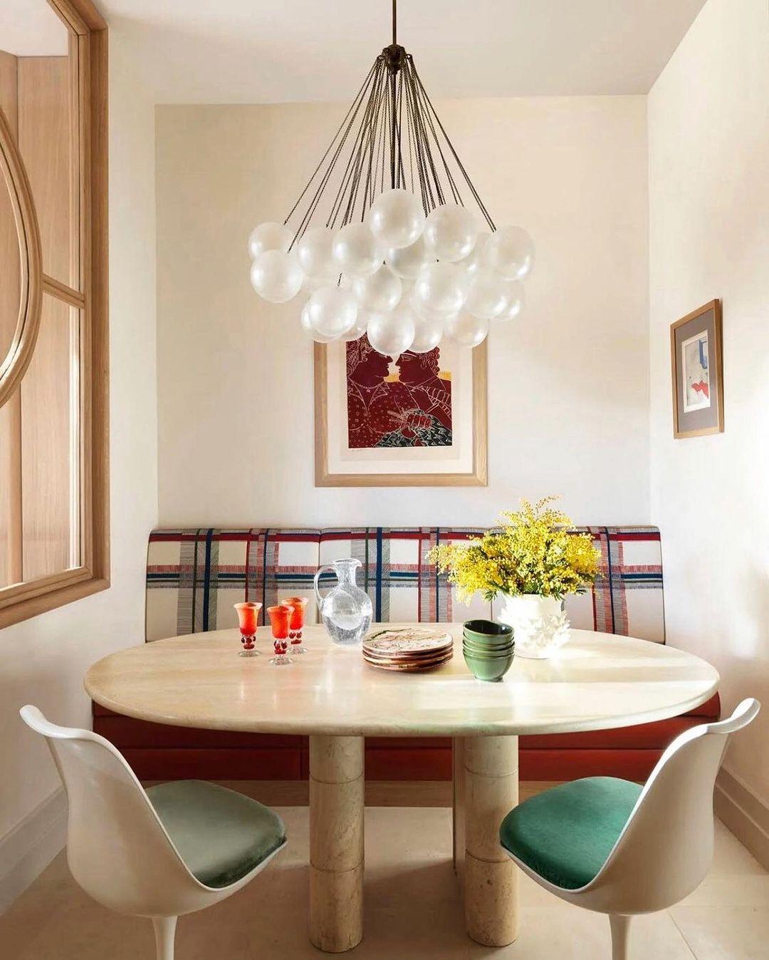 Modern Bubble Chandelier – Statement Pendant Ceiling Light