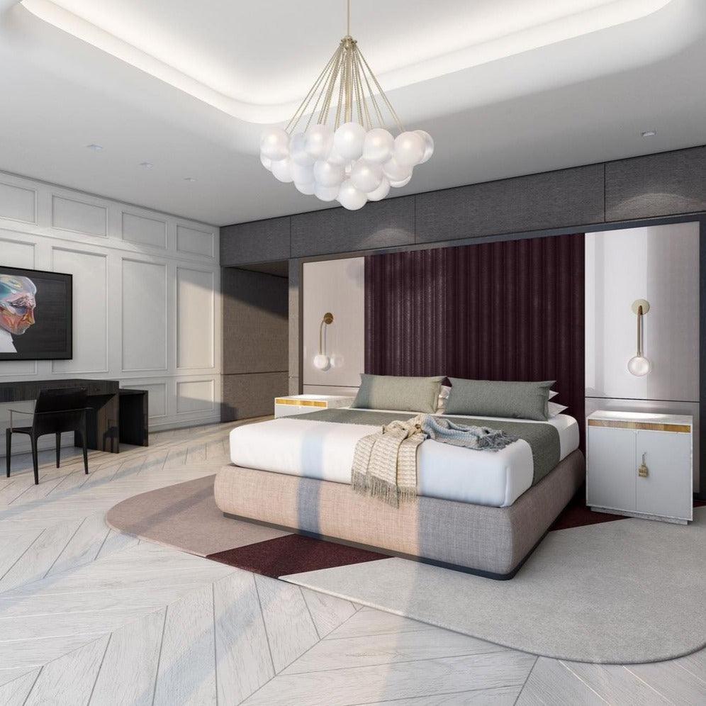 Modern Bubble Chandelier – Statement Pendant Ceiling Light