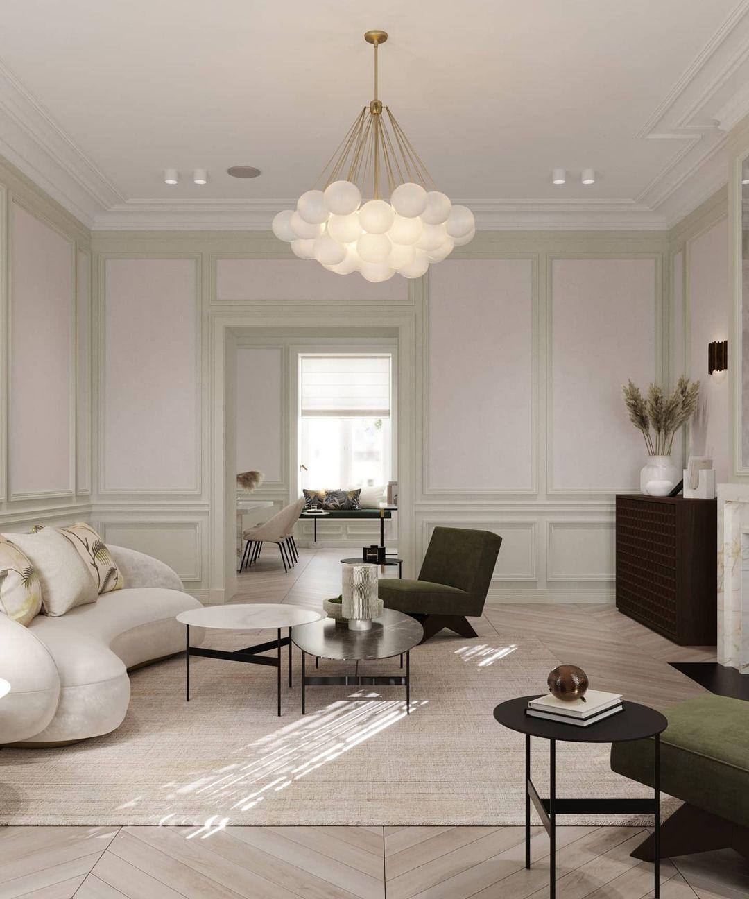 Modern Bubble Chandelier – Statement Pendant Ceiling Light