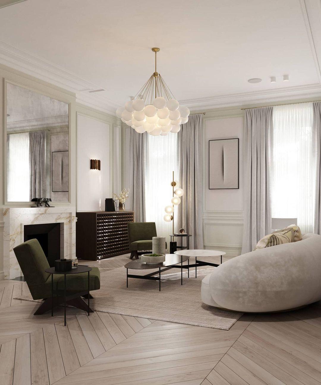 Modern Bubble Chandelier – Statement Pendant Ceiling Light