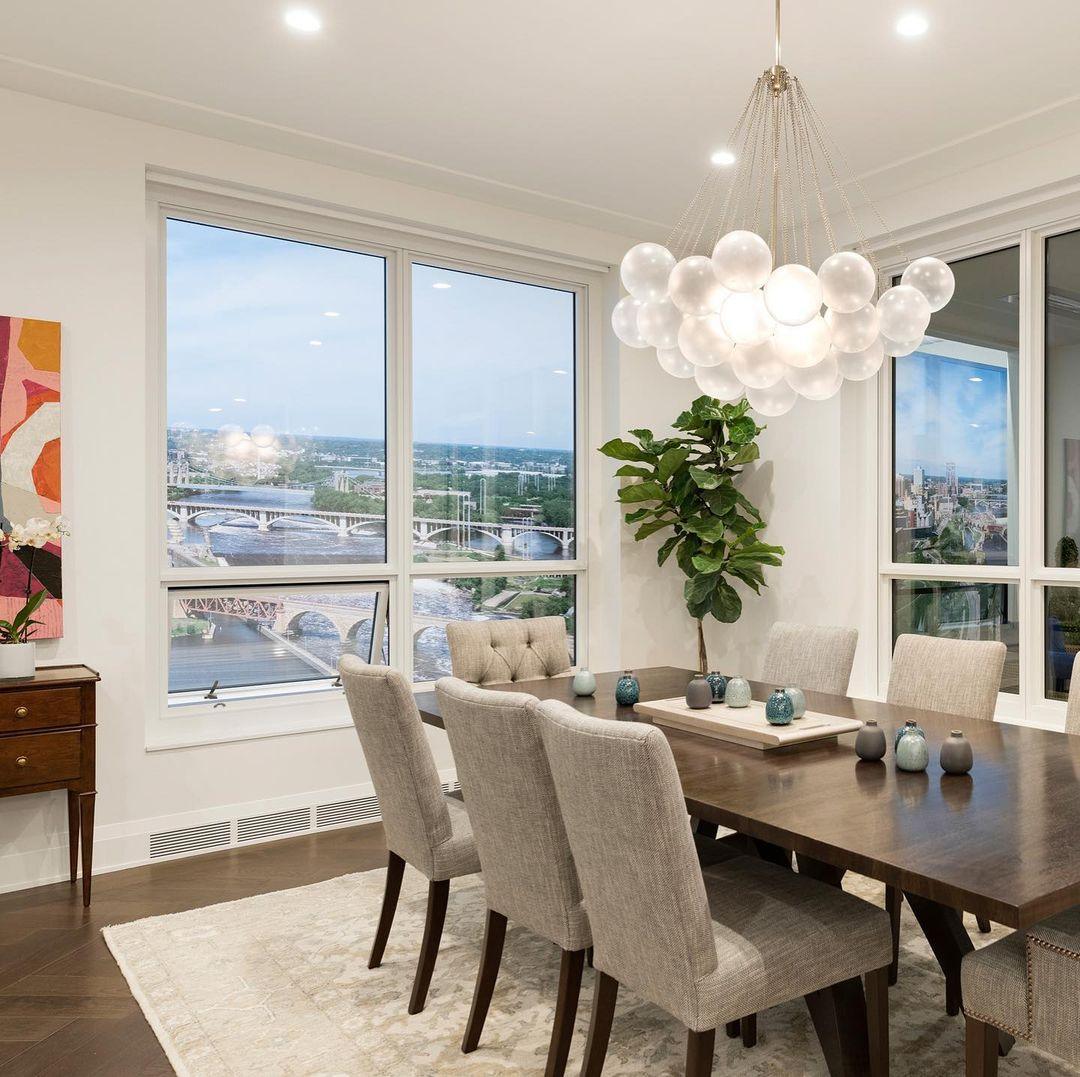 Modern Bubble Chandelier – Statement Pendant Ceiling Light