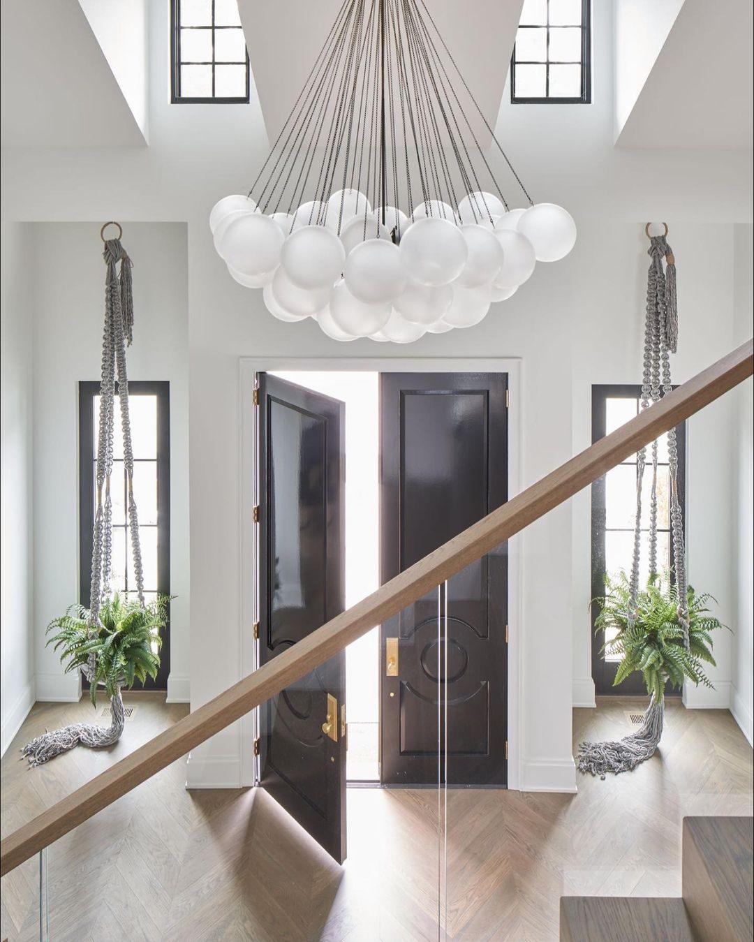 Modern Bubble Chandelier – Statement Pendant Ceiling Light