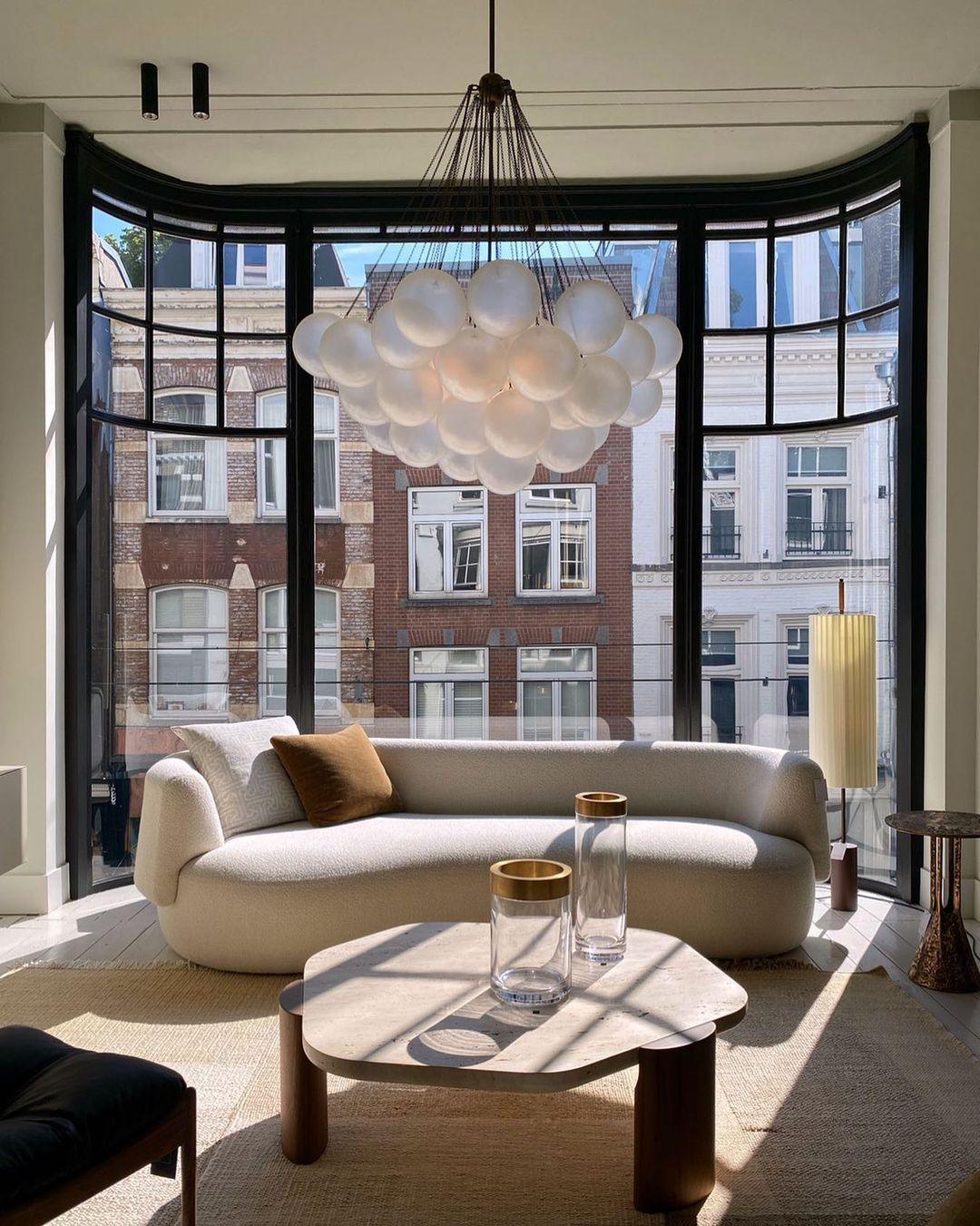 Modern Bubble Chandelier – Statement Pendant Ceiling Light