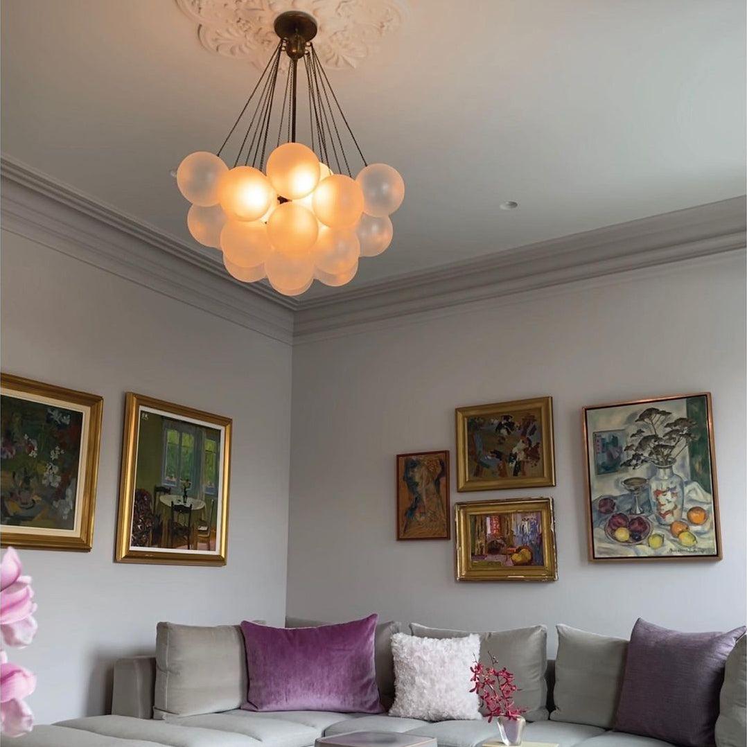 Modern Bubble Chandelier – Statement Pendant Ceiling Light