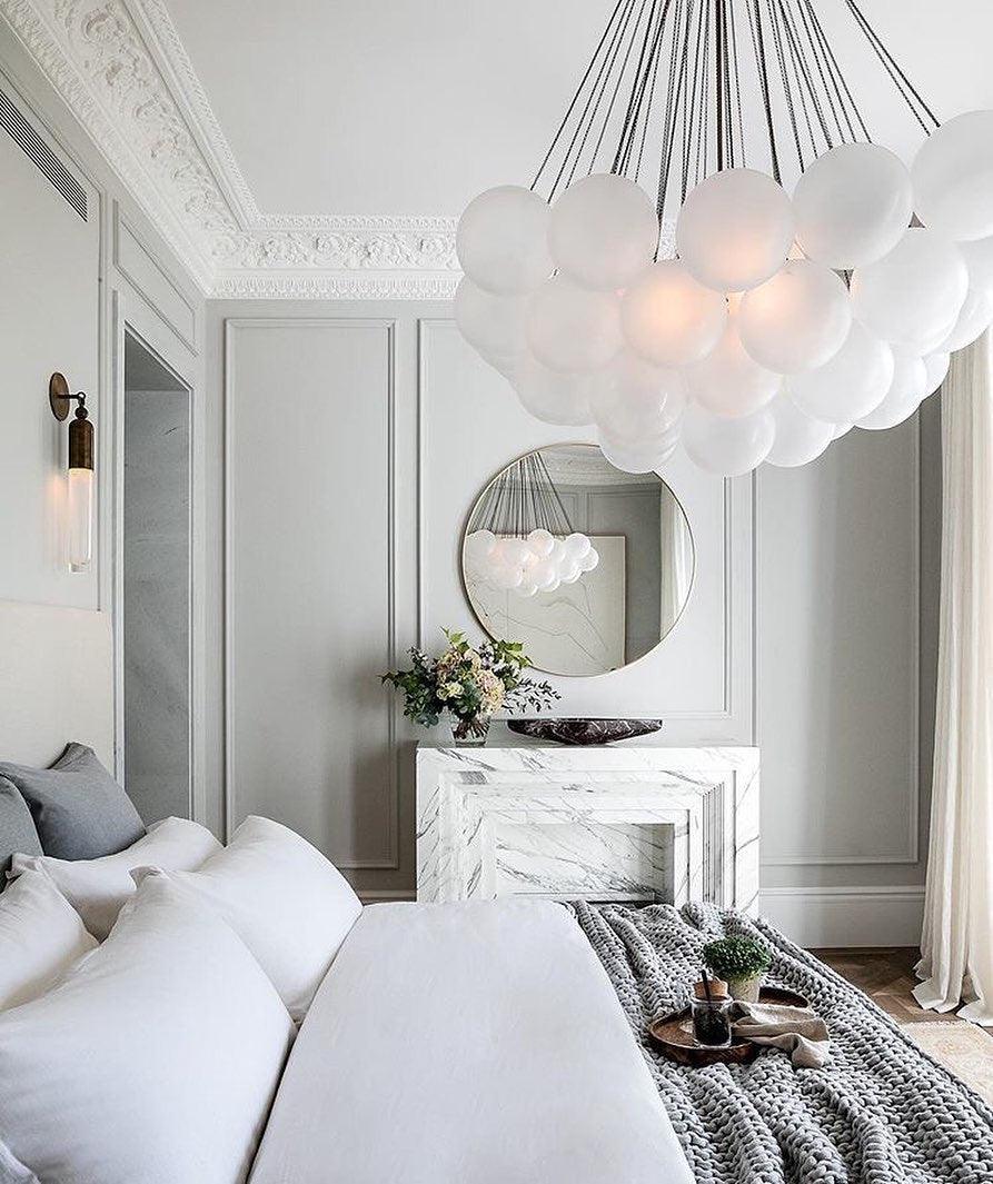 Modern Bubble Chandelier – Statement Pendant Ceiling Light