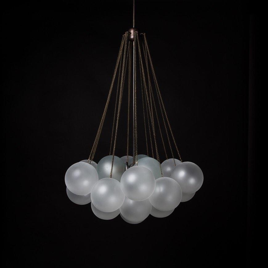 Modern Bubble Chandelier – Statement Pendant Ceiling Light