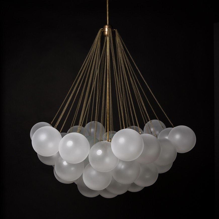 Modern Bubble Chandelier – Statement Pendant Ceiling Light