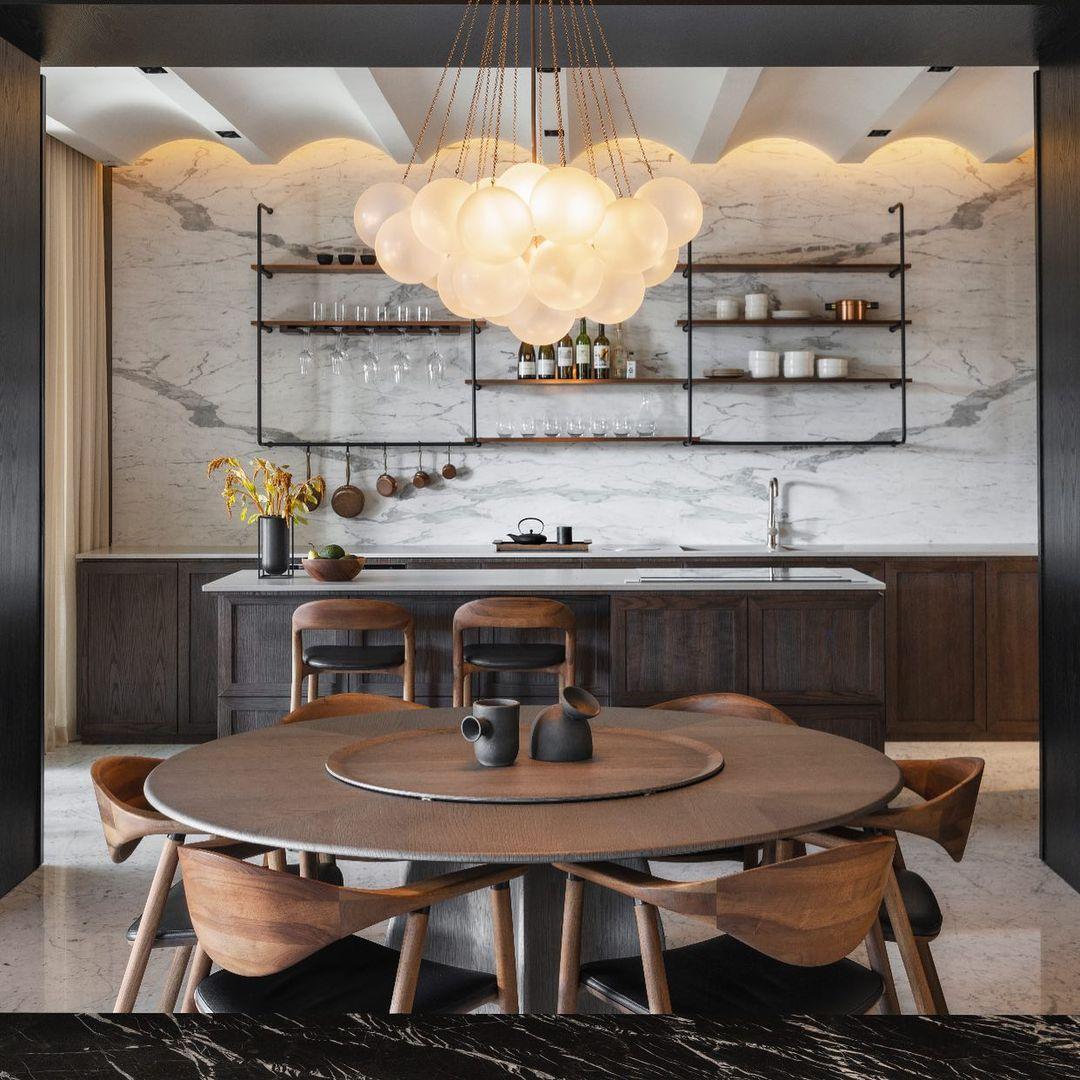 Modern Bubble Chandelier – Statement Pendant Ceiling Light