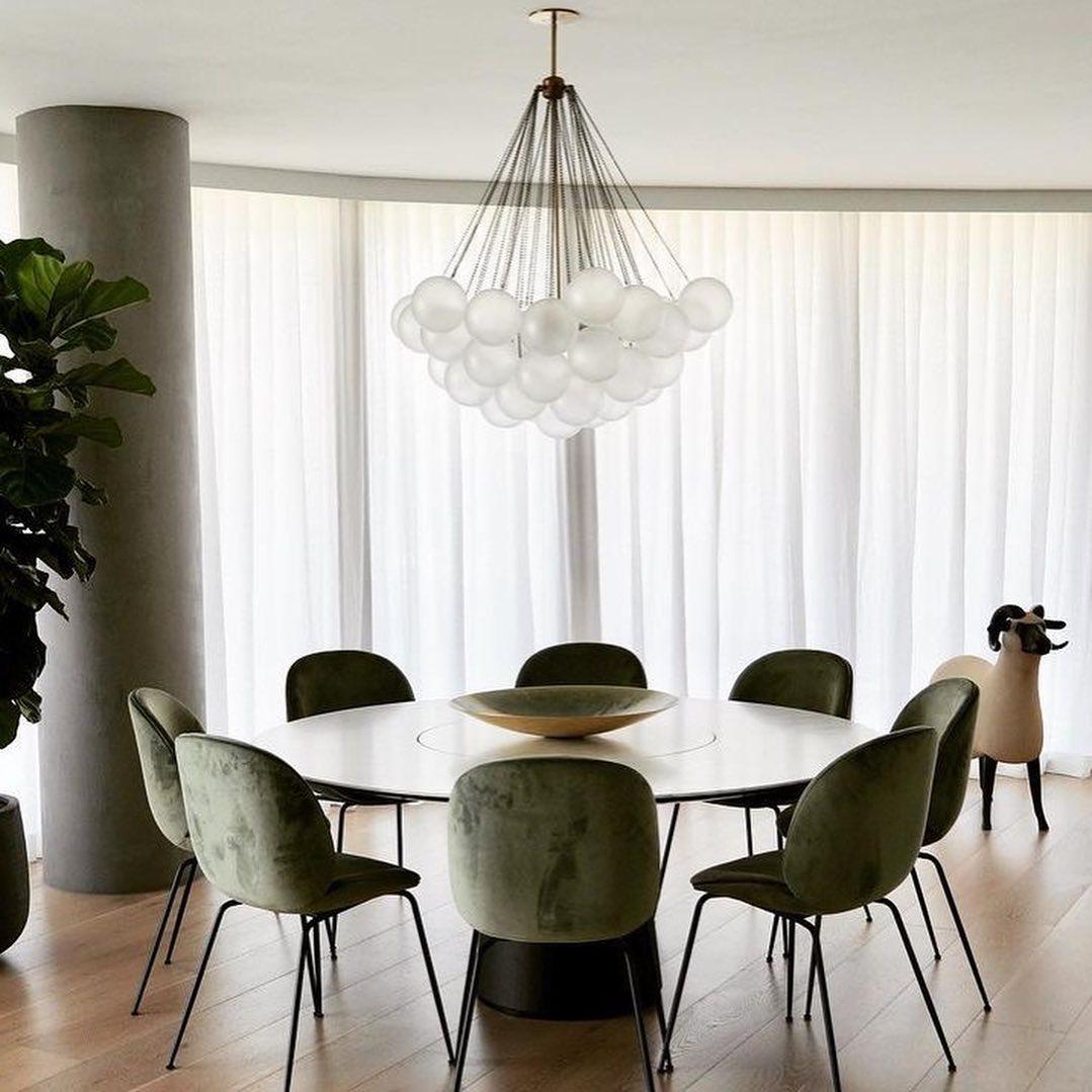 Modern Bubble Chandelier – Statement Pendant Ceiling Light