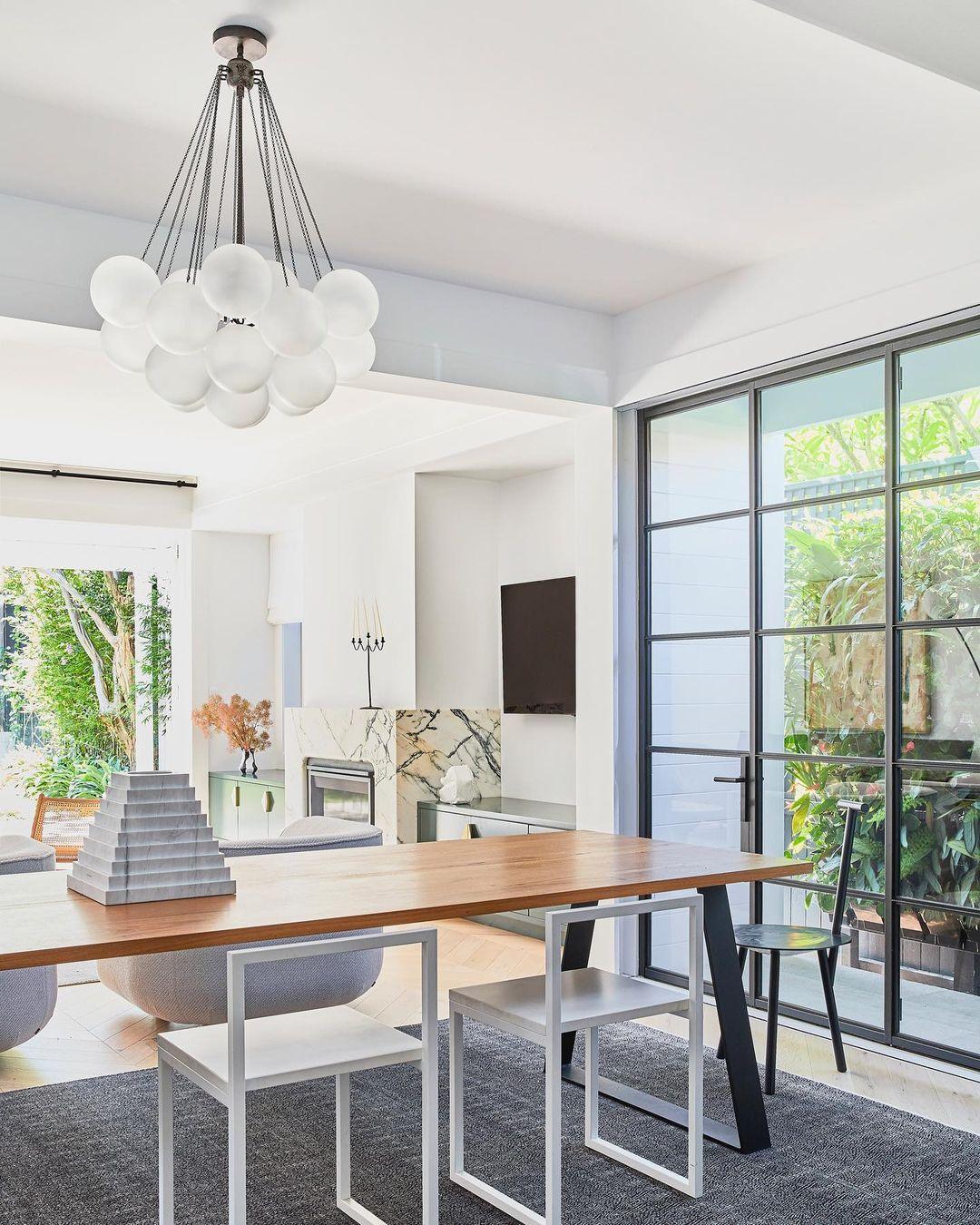 Modern Bubble Chandelier – Statement Pendant Ceiling Light