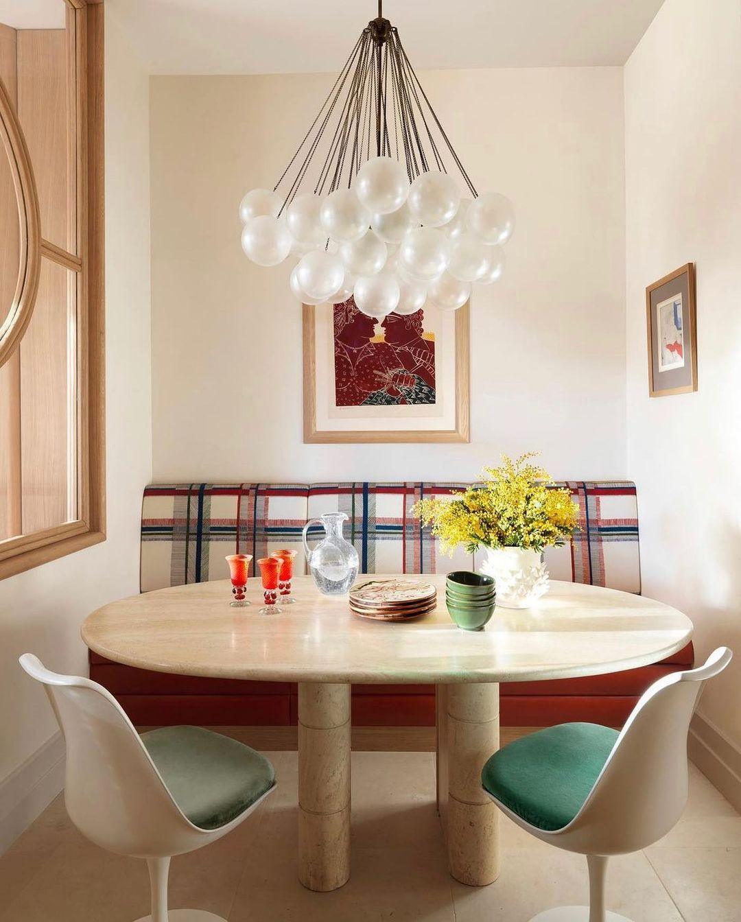 Modern Bubble Chandelier – Statement Pendant Ceiling Light