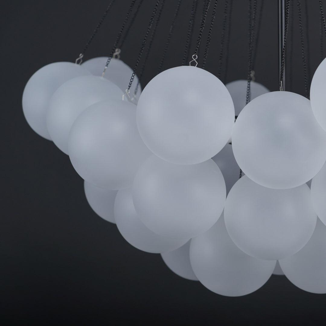 Modern Bubble Chandelier – Statement Pendant Ceiling Light