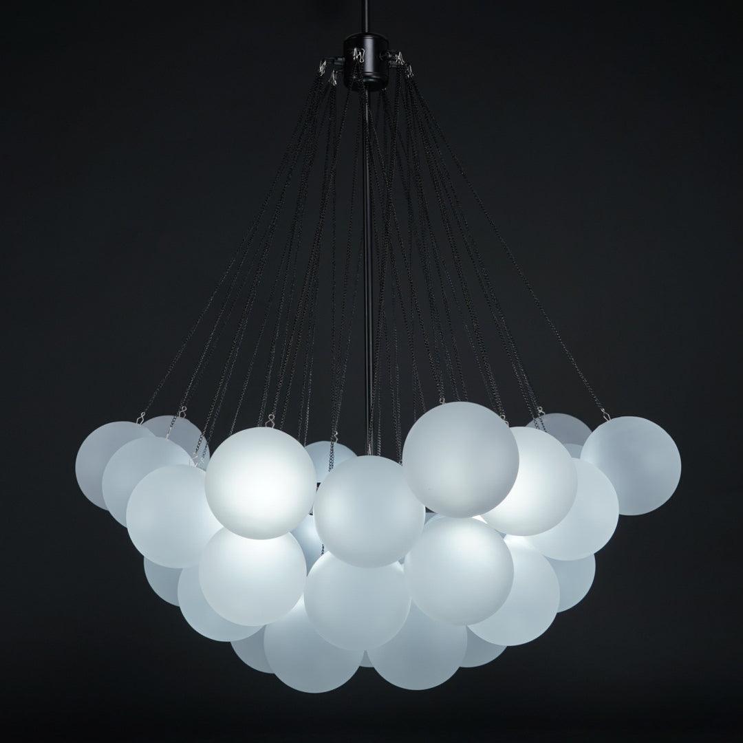 Modern Bubble Chandelier – Statement Pendant Ceiling Light
