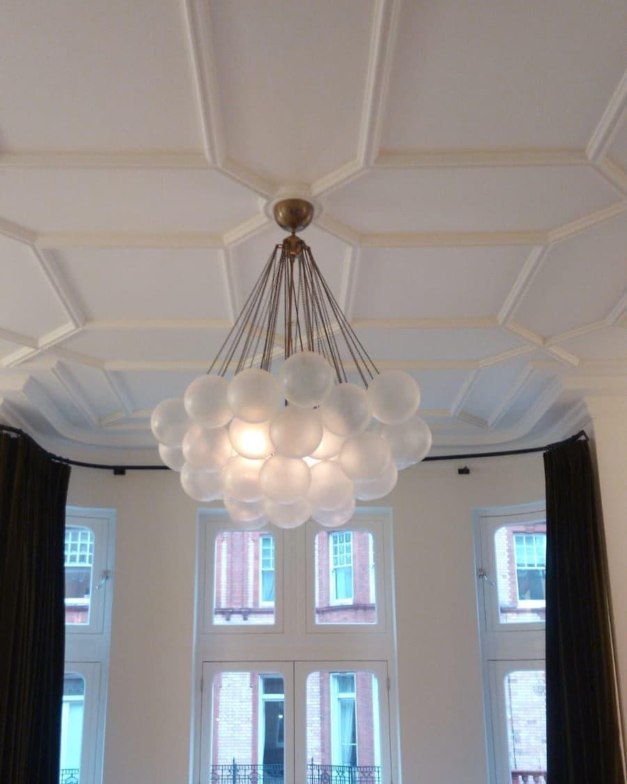 Modern Bubble Chandelier – Statement Pendant Ceiling Light