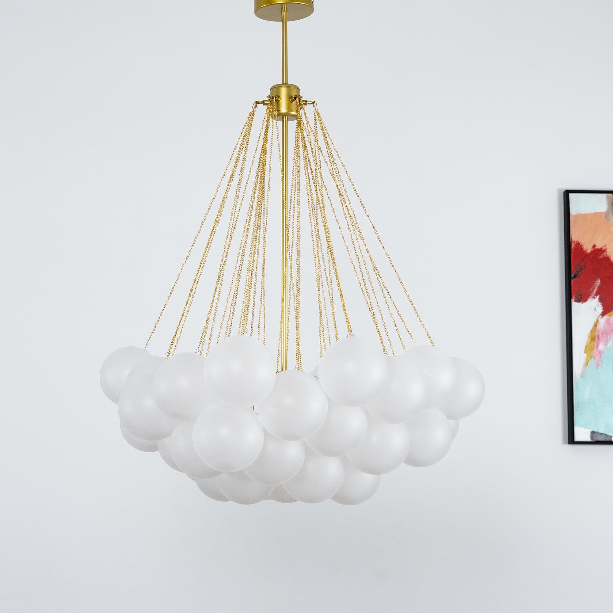 Modern Bubble Chandelier – Statement Pendant Ceiling Light