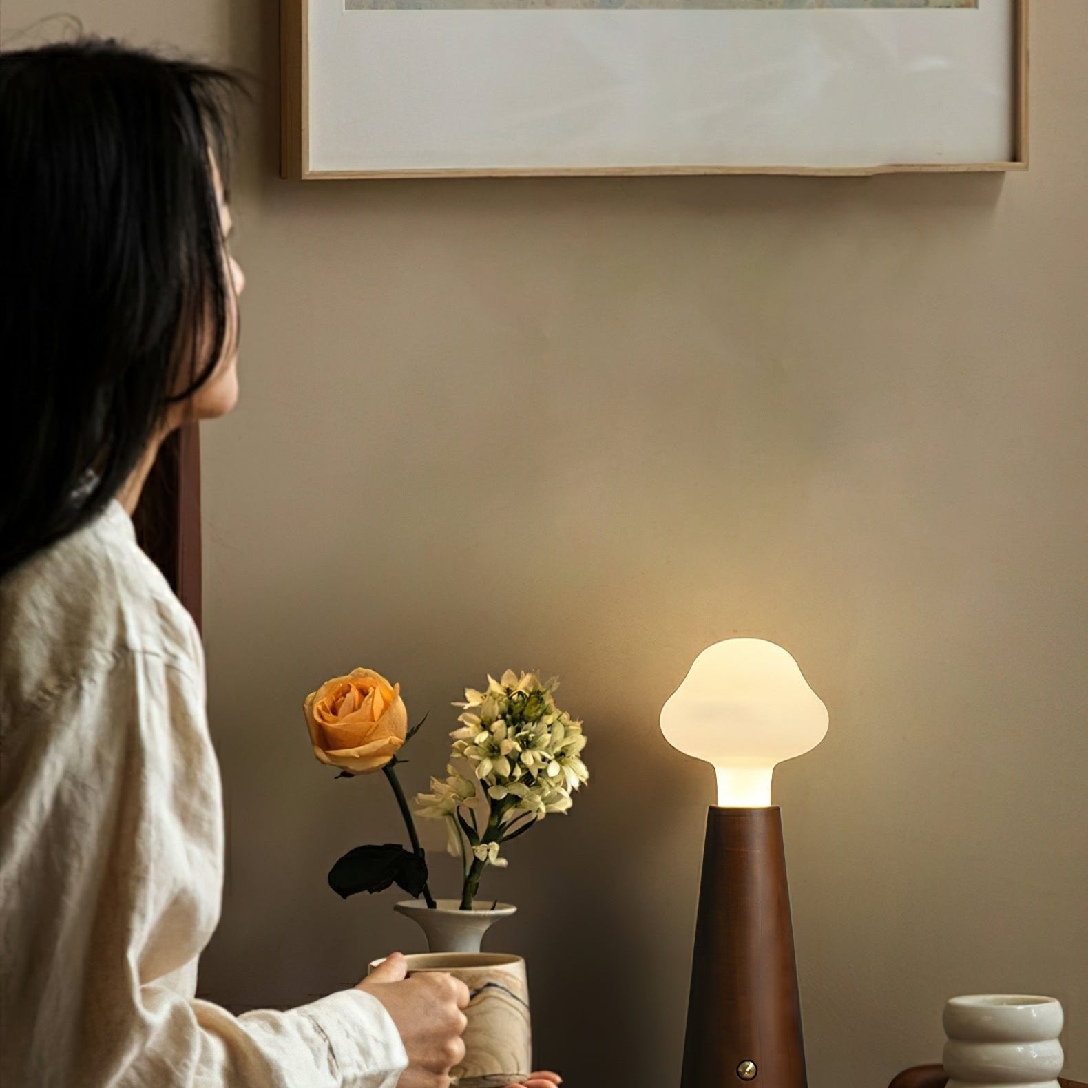 Mini-Cloud Side Table Lamp