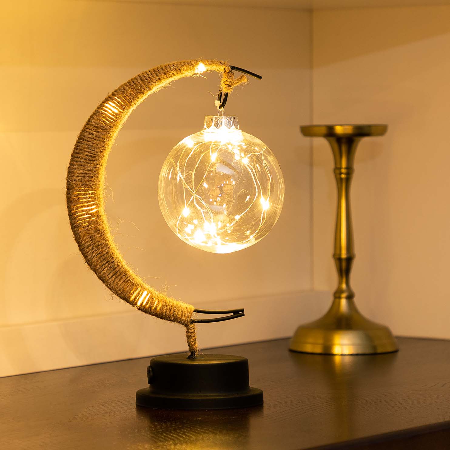 3D Printed Enchanted Moon Lamp | Night Table Lamp