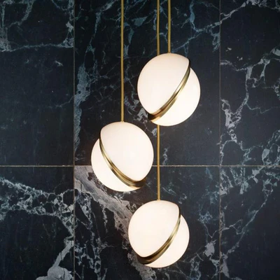 Arc Moon Pendant Light | Modern Lunar Design