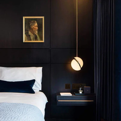 Arc Moon Pendant Light | Modern Lunar Design