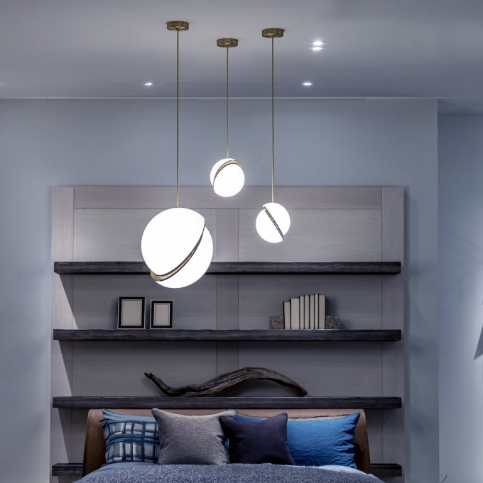 Arc Moon Pendant Light | Modern Lunar Design