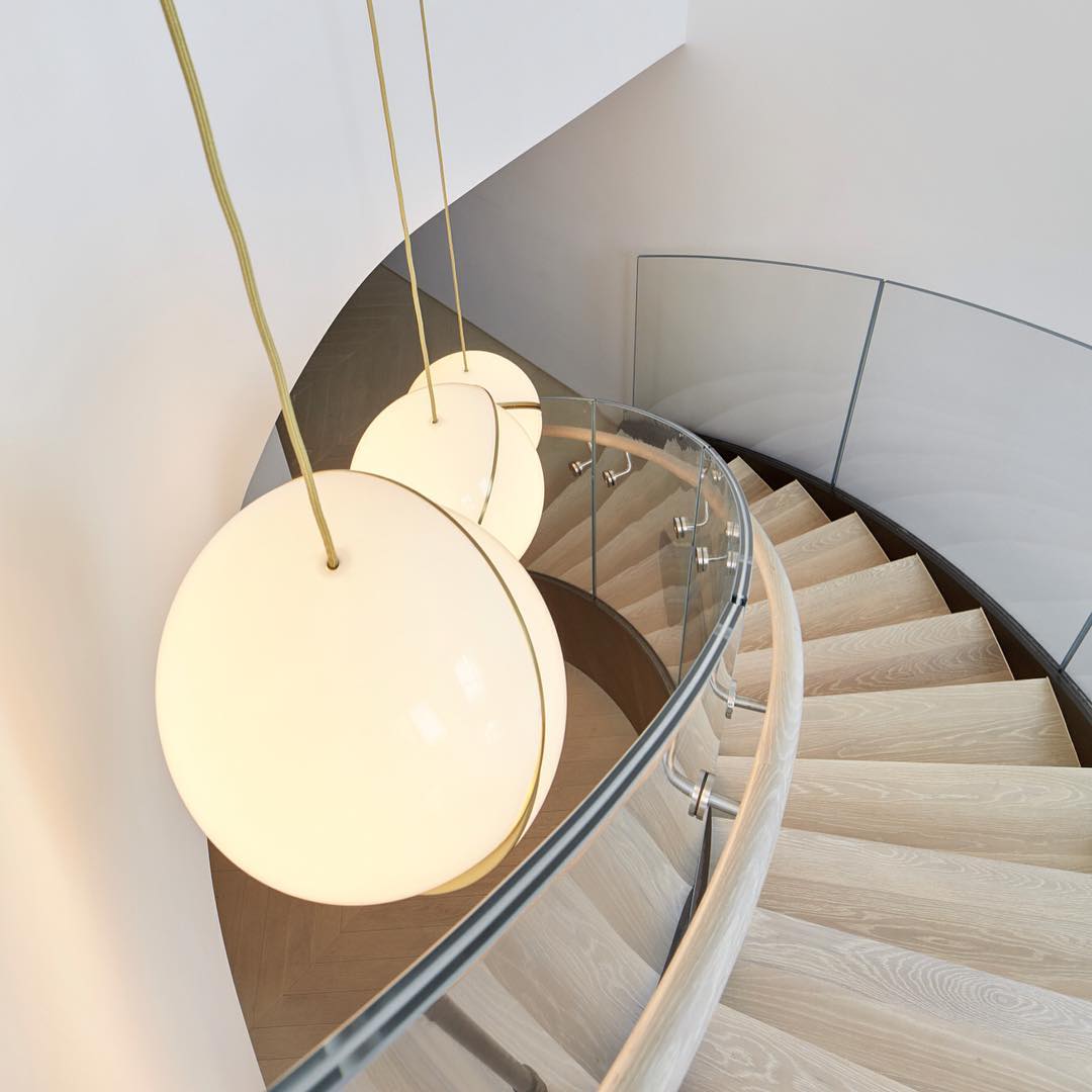 Arc Moon Pendant Light | Modern Lunar Design