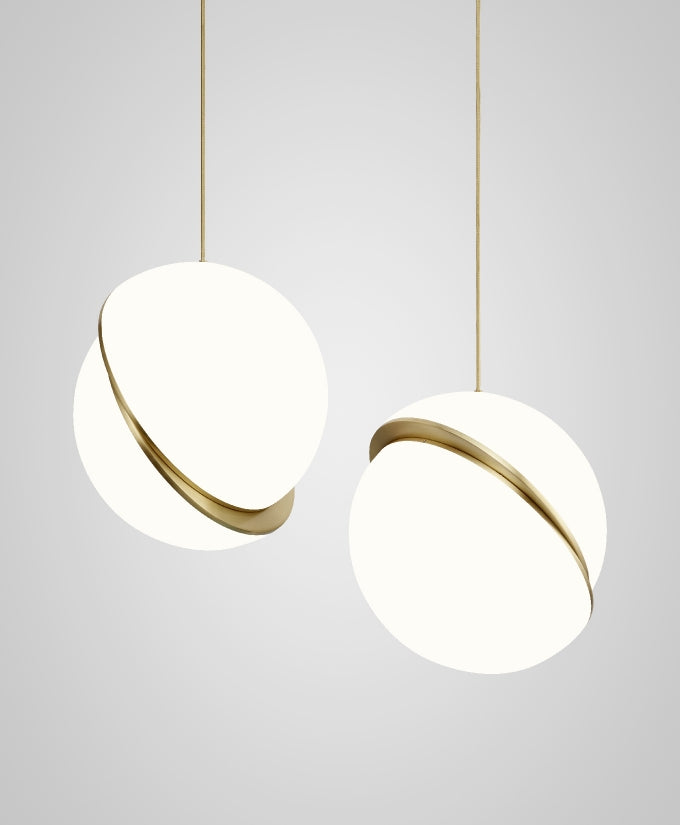 Arc Moon Pendant Light | Modern Lunar Design