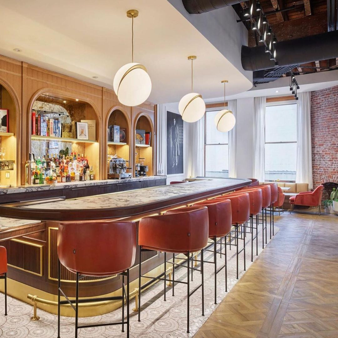 Arc Moon Pendant Light | Modern Lunar Design