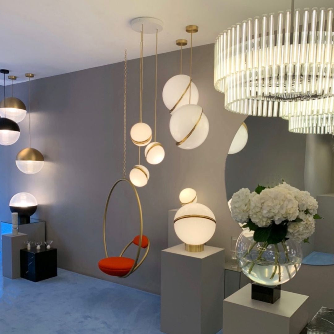 Arc Moon Pendant Light | Modern Lunar Design