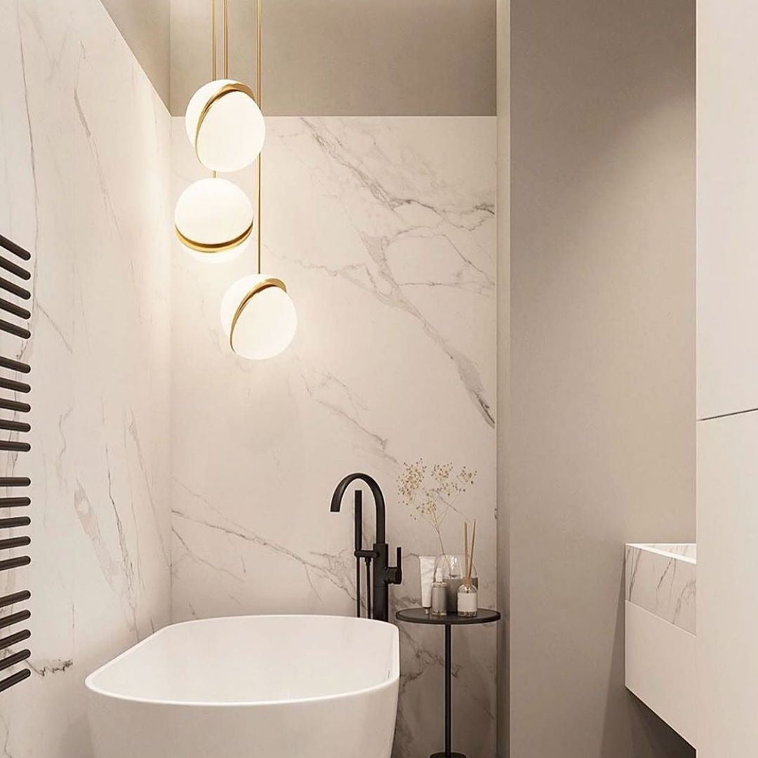 Arc Moon Pendant Light | Modern Lunar Design