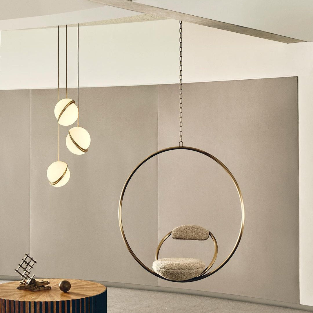 Arc Moon Pendant Light | Modern Lunar Design