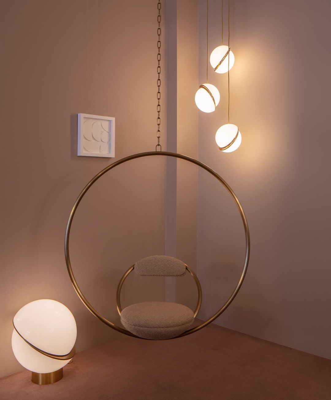 Arc Moon Pendant Light | Modern Lunar Design